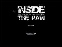 Tablet Screenshot of insidethepain.com
